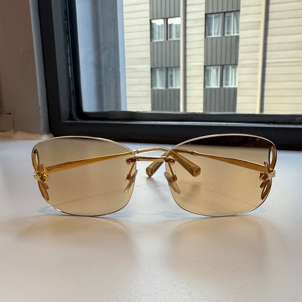 Louis Vuitton Gold Sunglasses